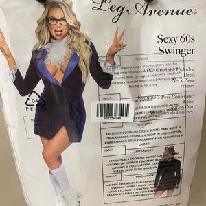 Yeah Babe 3 Piece Halloween Costume